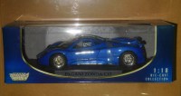 Масштабная модель 1:18 Спортивный легковой автомобиль Pagani Zonda C12, синий (MotorMax)
